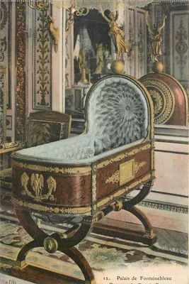 Berçário real — Palácio de Fontainebleau — Editor E.D. n°12