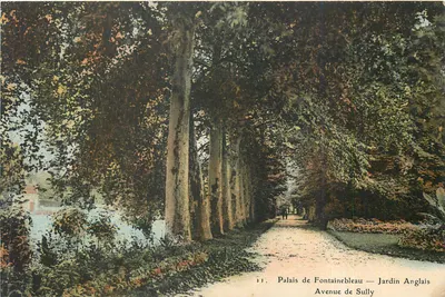 Palácio de Fontainebleau — Jardim Inglês Avenida de Sully — n°11