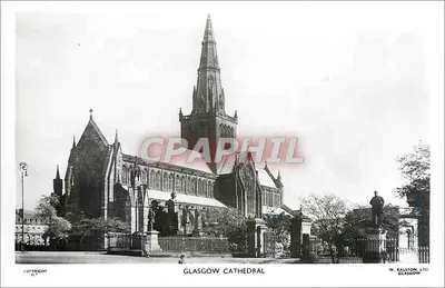 Catedral de Glasgow — vista geral — W. Ralston, Ltd. Glasgow