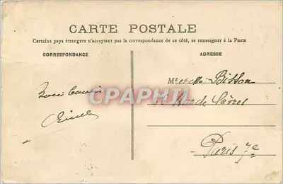 A Costa de Prata — Arès (Bassin-d'Arcachon) — Um Matagal nas Margens da Praia Saint-Brice — Editor S.P. Av. — Verso
