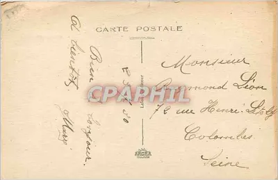Tal der Meuse — Die Schleife von Montthermé — Verlag Léon Lefebvre, Toulouse — Rückseite