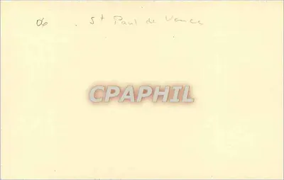 Widok z Saint-Paul-de-Vence — numer serii nieczytelny — Rewers
