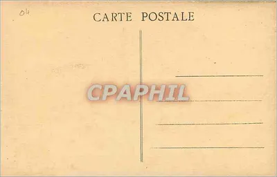 La Bastie d'Urfe - La Rocaille, szczegół — wydawca L.D. n°8 — Rewers