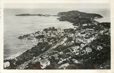 Visão aérea do Cap Ferrat — Cap — editor Cap
