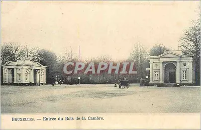 Bruxelas — Entrada do Bois de la Cambre