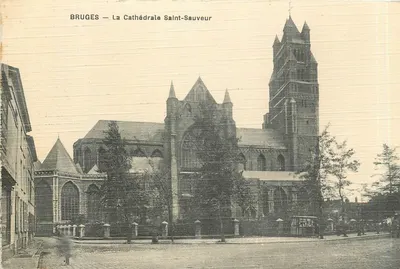 Bruges — A Catedral de São Salvador