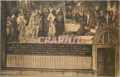 Iéna — Quadro Pauwels (Grande Sala das Halles) — Edição E. Barder, Iéna