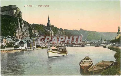 Dinant — Panorama — Dr. Treunkler Co., Bruxelas, Din. 9.