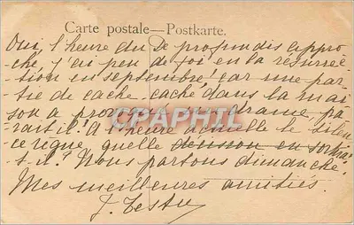 Pejzaż wiejski z pasterzem i owcami — J. Hill, Pink — Fotografii w serii 26 — Rewers