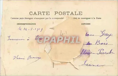 Blois - Le Château - Façade Louis XII — éditeur ThG, n° de série 502 — Reverso
