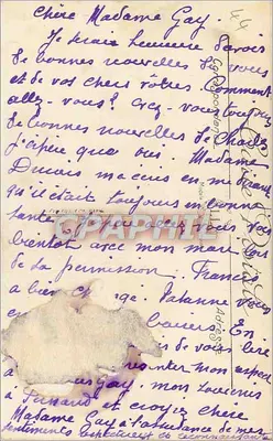 NANTES — Escalera de Santa Ana — LL. — n°84 — Reverso