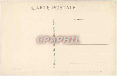Guérande (Loire-Inf.) — Colegiata de São Aubin — Portal e Cadeira Externa — F. Chuyéza, Imp. Edit, Nantes — Verso