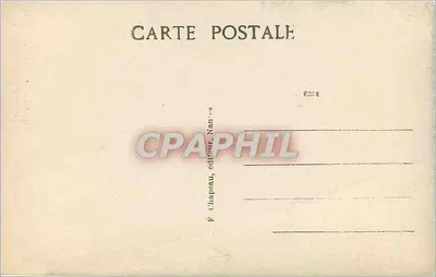 Le Croisic (Loire-Inf.) — Sobre a Grande Côte, as Algouilles — F. Chapeau, Nanres — Verso
