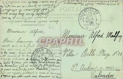 Chambord — El Castillo — A orillas del Cosson — LL. — Reverso