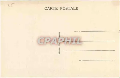 Rennes — Um canto do Thabor — editor Laurent, n° 544 — Verso