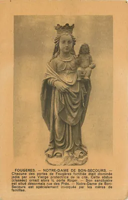 Fougères — Nossa Senhora de Bon-Secours — Coleção do Syndicat d'initiatives - Cliché A.D. N°115