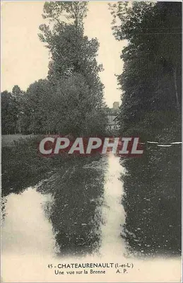 Châteaurenault (Loir-et-Cher) — Vista sobre a Brenne — A. P. n°45