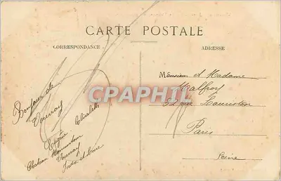 Vouvant (I.-et-L.) — Zamek MONCONTOUR — Wydawca: Jean Mignon Vouvray — Rewers