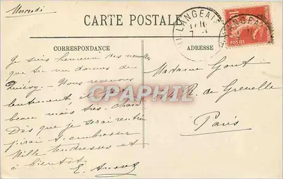 LANGEAIS — O Castelo, os Jardins e o Ponto de Suspensão — LL. — Verso