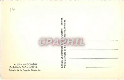Angoulême — Katedra św. Piotra — Szczegóły fasady — Rewers