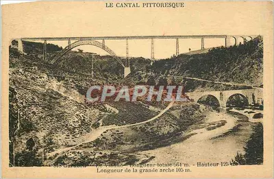 O Viaduto de Garabio — O Cantal pitoresco — Éditions Malron-Aurillac