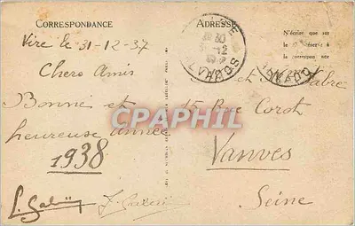 Vire — Vista Geral — LL — Verso