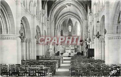 Ouistreham (Calvados) — Interior da igreja — Éditions Gaby, Nantes