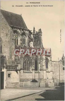 Falaise — Abside da Igreja da Santa Trindade — La C. Fr. A., Paris
