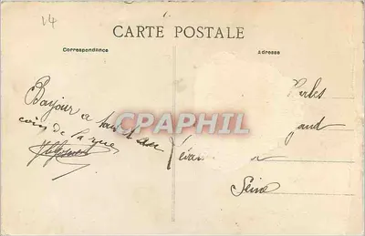 A Drome e a Ponte, Quartel Hamelin — Caen — Editor: n° 100 — Verso