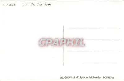 Coruja — escultura em relevo — GL COUVRAT, Poitiers — Verso