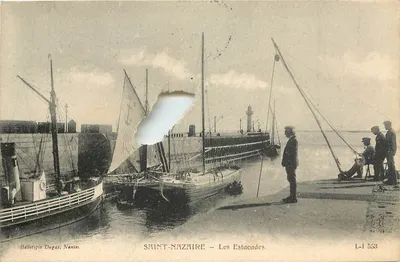 SAINT-NAZAIRE — As Estacades — Héliotypie Dugas, Nantes — L-I 553