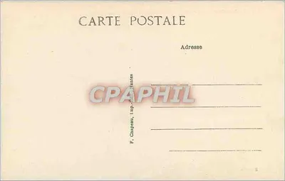 Saint-Nazaire (Loire-Inf) — Pequena Praia e Costa de Villès-Marlin — F. Chapeau, Imp. Nantes — Verso