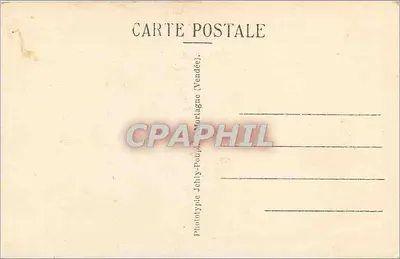 Pornic (L.-Inf.) — O Castelo — Ao pé, à esquerda: A Cruz dos Huguenotes, erguida pelos Calvinistas e além da qual estão enterrados duzentos Vendeanos mortos na ataque a Pornic em 1793. — Verso