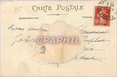 Les Sables-d'Olonne — La Roche Percée — Côte du Puits-d'Enfer — Arlind i Nozals, Nantes — Rewers