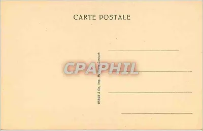 Hôtel-Dieu de Beaune (Côte-d'Or) — Pátio de honra — Braun & Cie, Mulhouse-Dornach — Verso