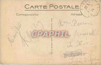 Pittoreskna Orne. - Clécy (Calvados). - Skaliste wybrzeże Hougue — Rewers