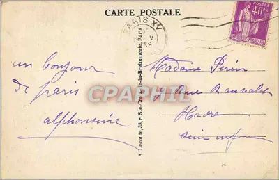 PARIS — Opéra, wielki schodzie — Opera, the Staircase — n°4 — Rewers