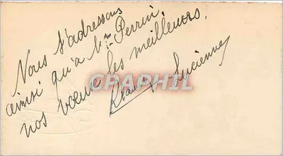 Bouquet de pensées — Bonne Année — bez wydawcy ani numeru widocznego — Rewers