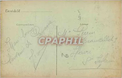 Paryż - Pejzaż z wież Katedry Notre-Dame w kierunku dzielnicy Świętego Gervasa — J. H. — n° 663 — Rewers