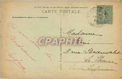 Bordeaux - A Baía - As Colunas Rostrais e os Coteaux de Lormont — Verso
