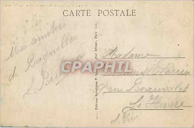 Bagnolles de l'Orne — Vue sur l'Établissement Thermal et l'Hôtel des Thermes — La Normandie, n°7 — Verso