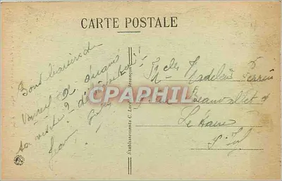 NANCY — "Le Souvenir" por Dubois — C-L-E, n°98 — Verso