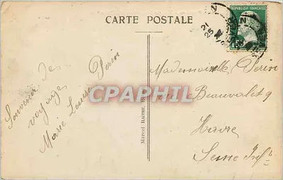 ROUEN — Panorama — Widok na Saint-Ouen i Katedrę — Wydawca: M. Raffet, nr 177 — Rewers