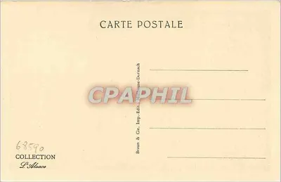 St-Hippolyte - Le Fondereau — Bilhete postal antigo n°3907, editor Braun & Cie, Dornach — Verso