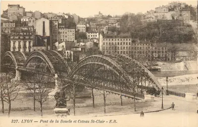 LYON — Pont de la Boucle et Coteau St-Clair — E.R. n°327