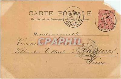 Tulle — Panoramic View — Gentile & P. (publishers) — Back