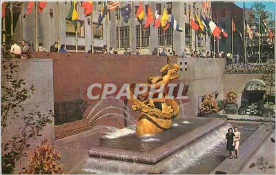Estátua de Prometeu — Rockefeller Center — editor Coocurcine Publishers Inc.