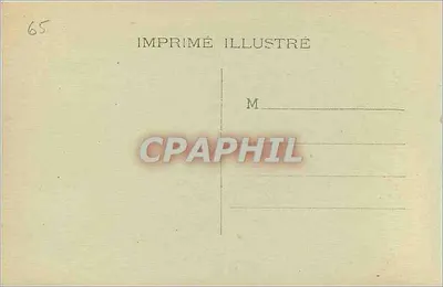 St-Sauveur e a Estrada de Gavarnie — Os Pirineus — Imprimé Illustré n°186 — Verso