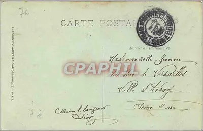 Rouen — Quai de Paris i Most Przeciwległy — LL. — Rewers