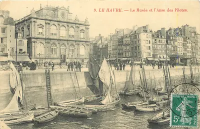 Le Havre — O Museu e a Enseada dos Pilotos — Editor não identificado, n° 9